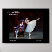 stunning poster for LA SYLPHIDE ballet (Vorne)