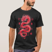 Stunning Red Dragon T-Shirt (Vorderseite)