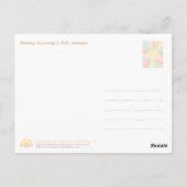 Stunning rice fields in Bali - Travel Postcard Postkarte (Rückseite)