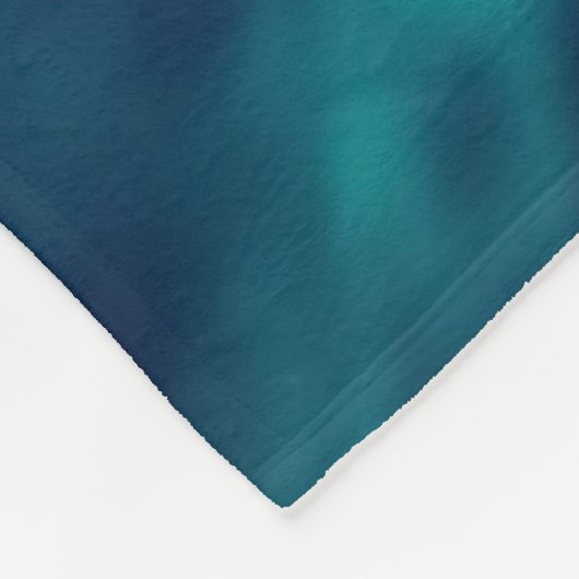 Stunning Sea Turtle in Sunlit Ocean Waters Fleecedecke (Ecke)