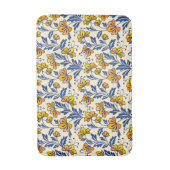 Stunning Seamless Pattern of Flowers and Leaves Badematte (Vorderseite Vertikal)