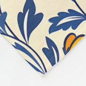 Stunning Seamless Pattern of Flowers and Leaves Fleecedecke (Ecke)