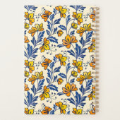 Stunning Seamless Pattern of Flowers and Leaves Planer (Rückseite)