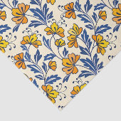 Stunning Seamless Pattern of Flowers and Leaves Seidenpapier (Ausschnitt)