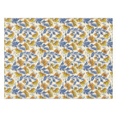 Stunning Seamless Pattern of Flowers and Leaves Tischdecke (Vorderseite (Horizontal))