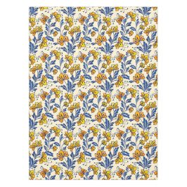 Stunning Seamless Pattern of Flowers and Leaves Tischdecke