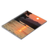 Stunning Sunrise Over Katun River Photo Notizblock (Linke Seite)