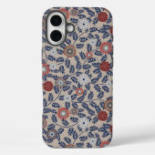 Stunning Teal and Magenta Foliage Pattern  Case-Mate iPhone Hülle (Rückseite)