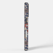 Stunning Teal and Magenta Foliage Pattern  Case-Mate iPhone Hülle (Rückseite / Rechts)