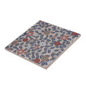 Stunning Teal and Magenta Foliage Pattern  Fliese (Seite)