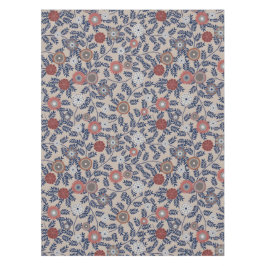 Stunning Teal and Magenta Foliage Pattern  Tischdecke