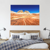 Stunning White Pocket View Leinwanddruck (Insitu (Schlafzimmer))