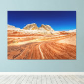 Stunning White Pocket View Leinwanddruck (Insitu (Holzboden))