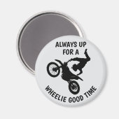 Stunt Bike Magnet (Vorderseite/Rückseite)