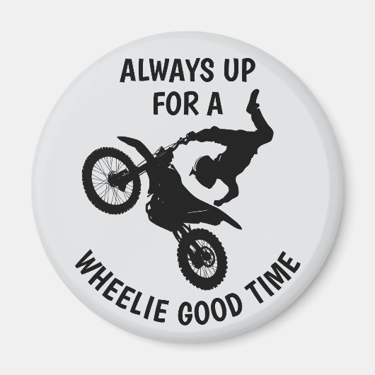 Stunt Bike Magnet (Vorne)