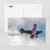 Stunt-Flyer Postkarte (Vorne/Hinten)