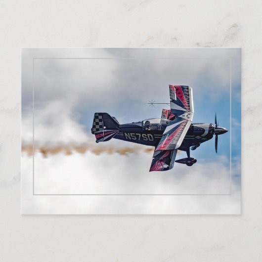 Stunt-Flyer Postkarte (Vorderseite)
