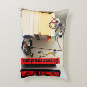 Stunt Fubby's Tom Cruise naspelen. Dekokissen (Rückseite(Vertikal))