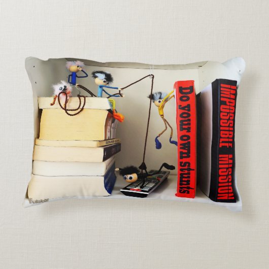 Stunt Fubby's Tom Cruise naspelen. Dekokissen (Rückseite)