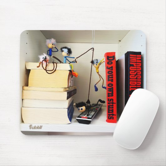 Stunt Fubby's Tom Cruise naspelen. Mousepad (Mit Mouse)