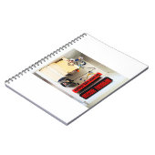 Stunt Fubby's Tom Cruise naspelen. Notizblock (Linke Seite)