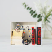 Stunt Fubby's Tom Cruise naspelen. Postkarte (Stehend Vorderseite)