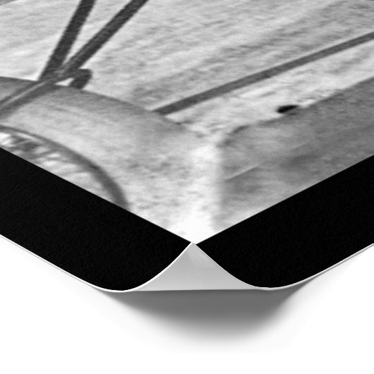 Stunt Pilot Lincoln Beachey 1912 Poster (Ecke)