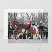 Stunt Riding Postkarte (Vorne/Hinten)