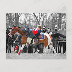 Stunt Riding Postkarte