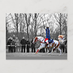 Stunt Riding Postkarte