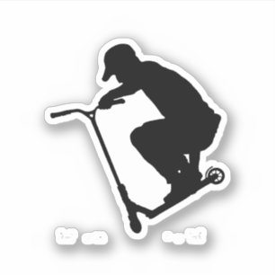 Stunt-Roller-Deckergriff Aufkleber