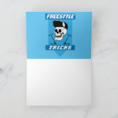 Stunt Scooter Free Rider Tricks Karte (Innenseite)