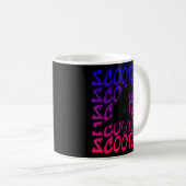 Stunt Scooter Kick Scooter Jump Kick Scoot Kaffeetasse (VorderseiteRechts)