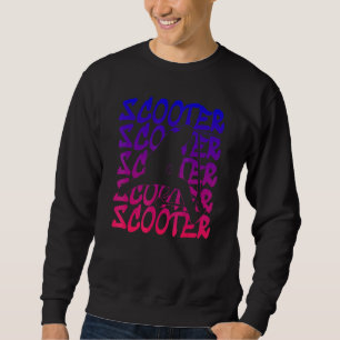 Stunt Scooter Kick Scooter Jump Kick Scoot Sweatshirt