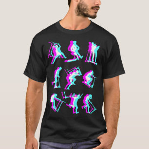 Stunt Scooter Retro Scootering Jungen Kinder T-Shirt