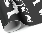 Stunt Scooter Scootering Tricks Geschenkpapier (Rolleneckpunkt)