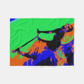 Stunt Scooter Speedster - Scooter Boy Blanket Fleecedecke (Vorderseite (Horizontal))