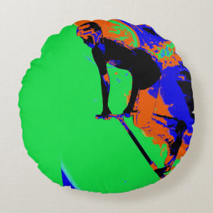 Stunt Scooter Speedster - Scooter Boy Rundes Kissen