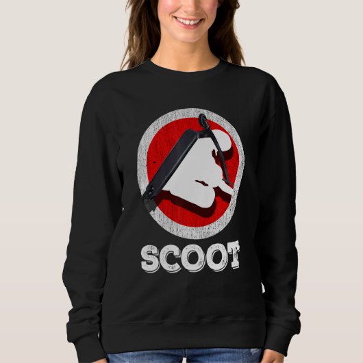 Stunt Scooter Stunt - Kickscooter-Design Sweatshirt (Vorderseite)