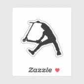 Stunt Scooter Trick Fingerwhip Aufkleber (Blatt)