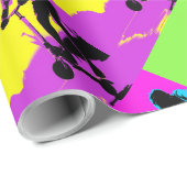 Stunt Scooter Trickster - Scooter Boy Geschenkpapier (Rolleneckpunkt)