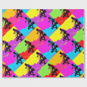 Stunt Scooter Trickster - Scooter Boy Geschenkpapier (Flach)