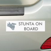 STUNTA AN BORD AUTOAUFKLEBER (Auf Auto)
