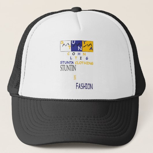 STUNTA HUT! TRUCKERKAPPE (Vorderseite)