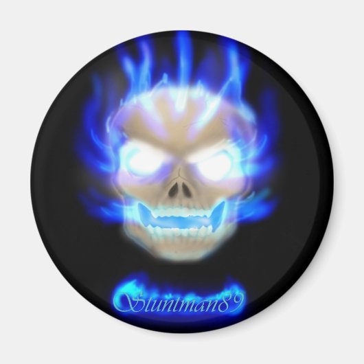 Stuntman89 Skull Magne Magnet (Vorne)