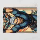 Stuntman Postkarte (Vorderseite)