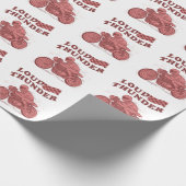 stuntman T-Shirt Geschenkpapier (Ecke)