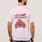 Stuntman-T-Shirt T-Shirt (Rückseite)