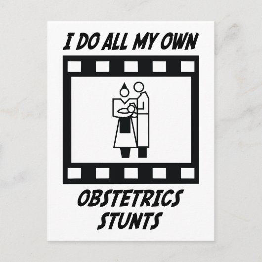 Stunts Postkarte (Vorderseite)