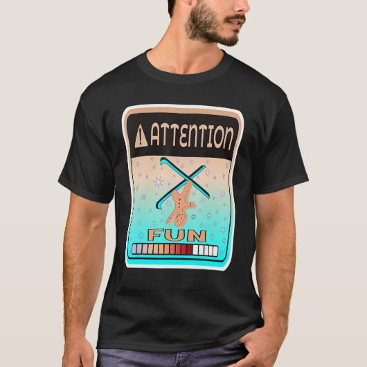STUNTS SKIING T-Shirt (Vorderseite)